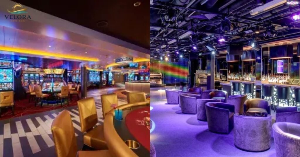 Cabins Above Casino and Nightclub Deck 6