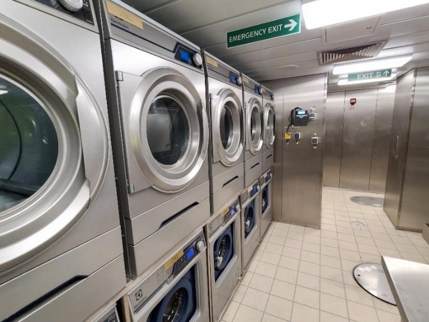 Cabins directly above laundry_utility rooms