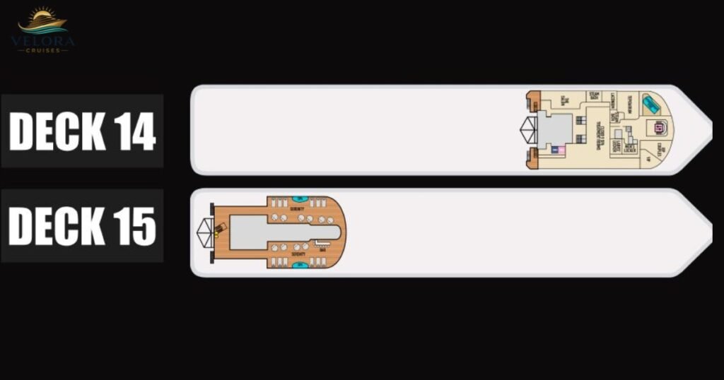 Carnival Breeze Deck plans 14To 15