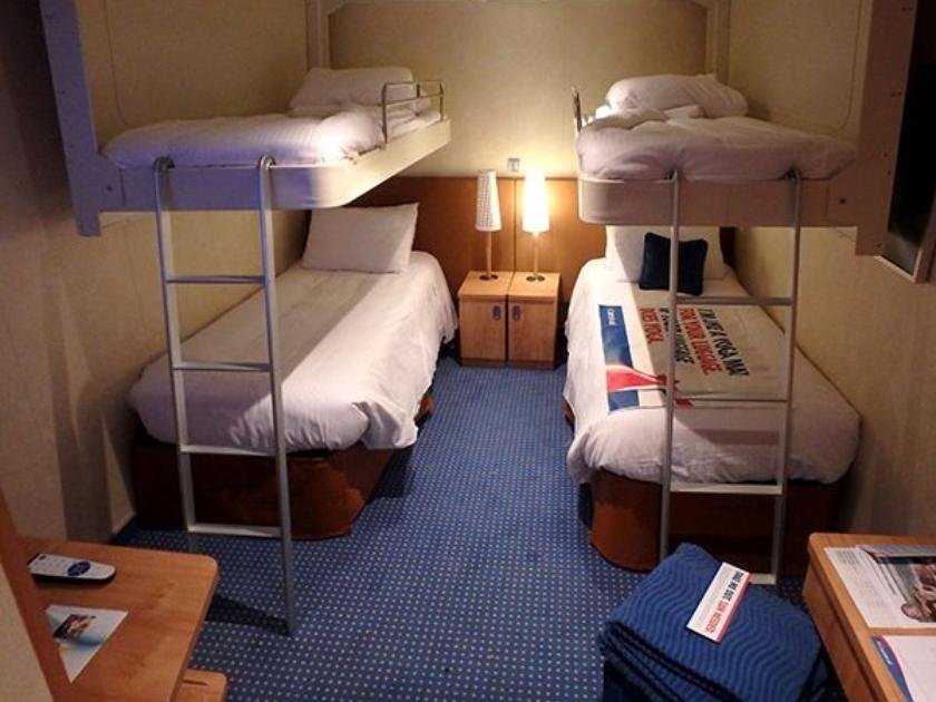 carnival cruise Cabins to avoid with bunk beds