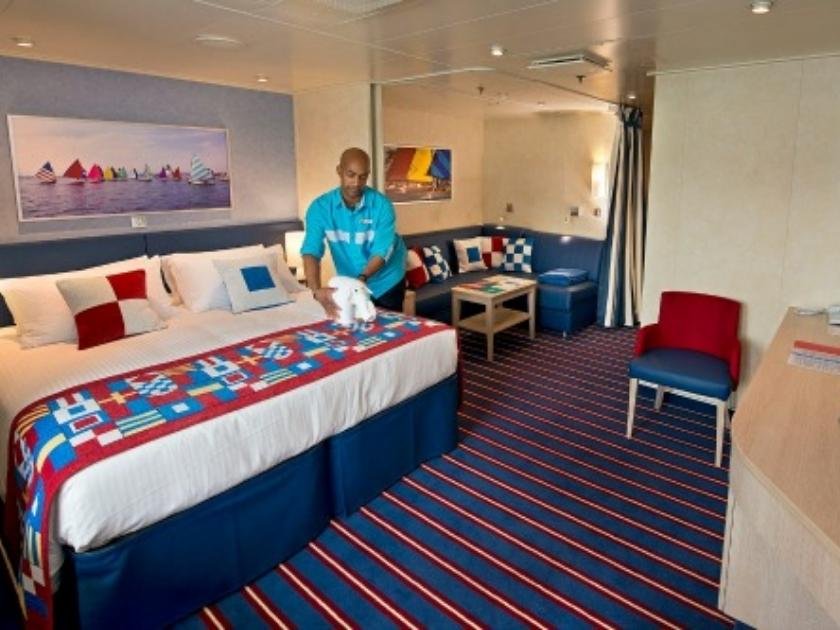 carnival cruise Family Harbor cabins on lower decks