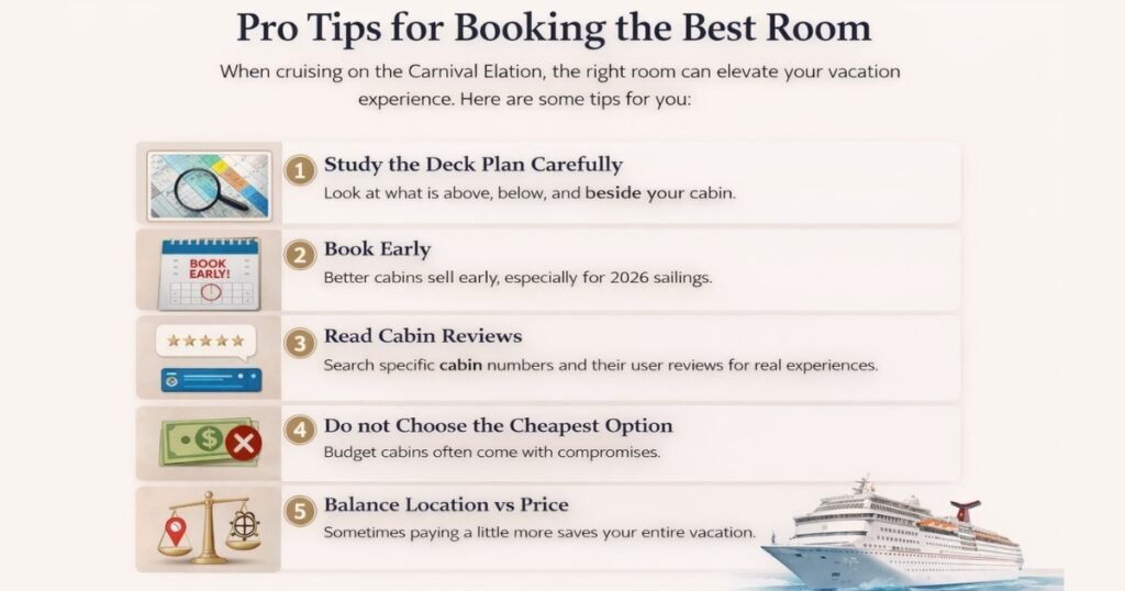 Carnival Elation Pro Tips Rooms