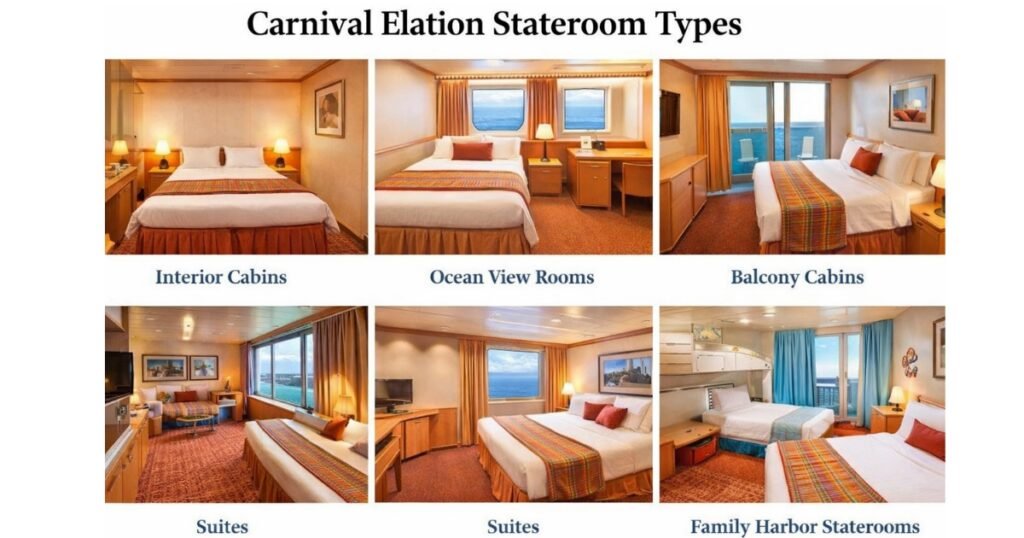 Carnival Elation Rooms