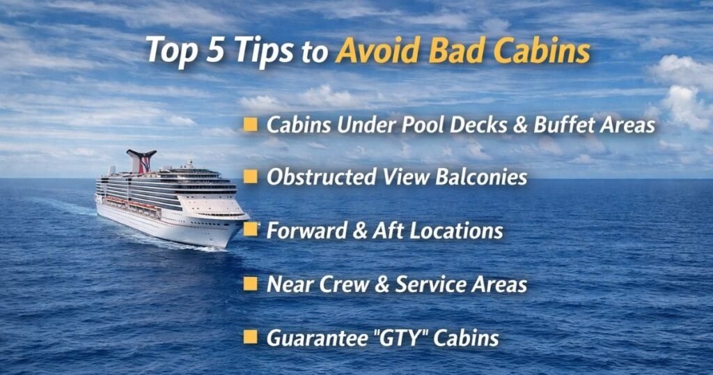 Carnival Legend Cabins To Avoid Tips