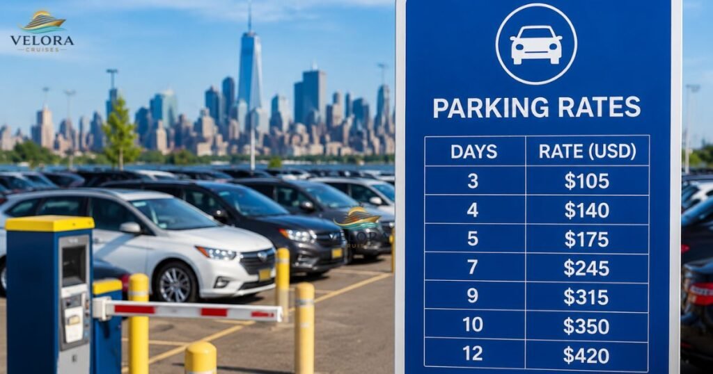 Cape Liberty Cruise Port parking rates