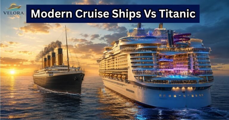 Modern Cruise Ships Vs Titanic