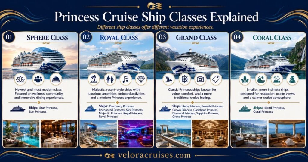 Princess Cruise Ships Classes