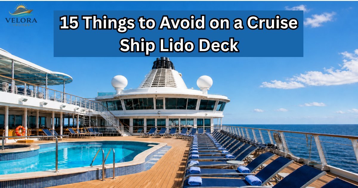 Things to Avoid on a Cruise Ship Lido Deck