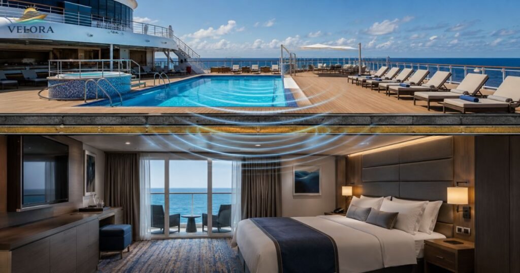 Cabins Below the Pool Deck